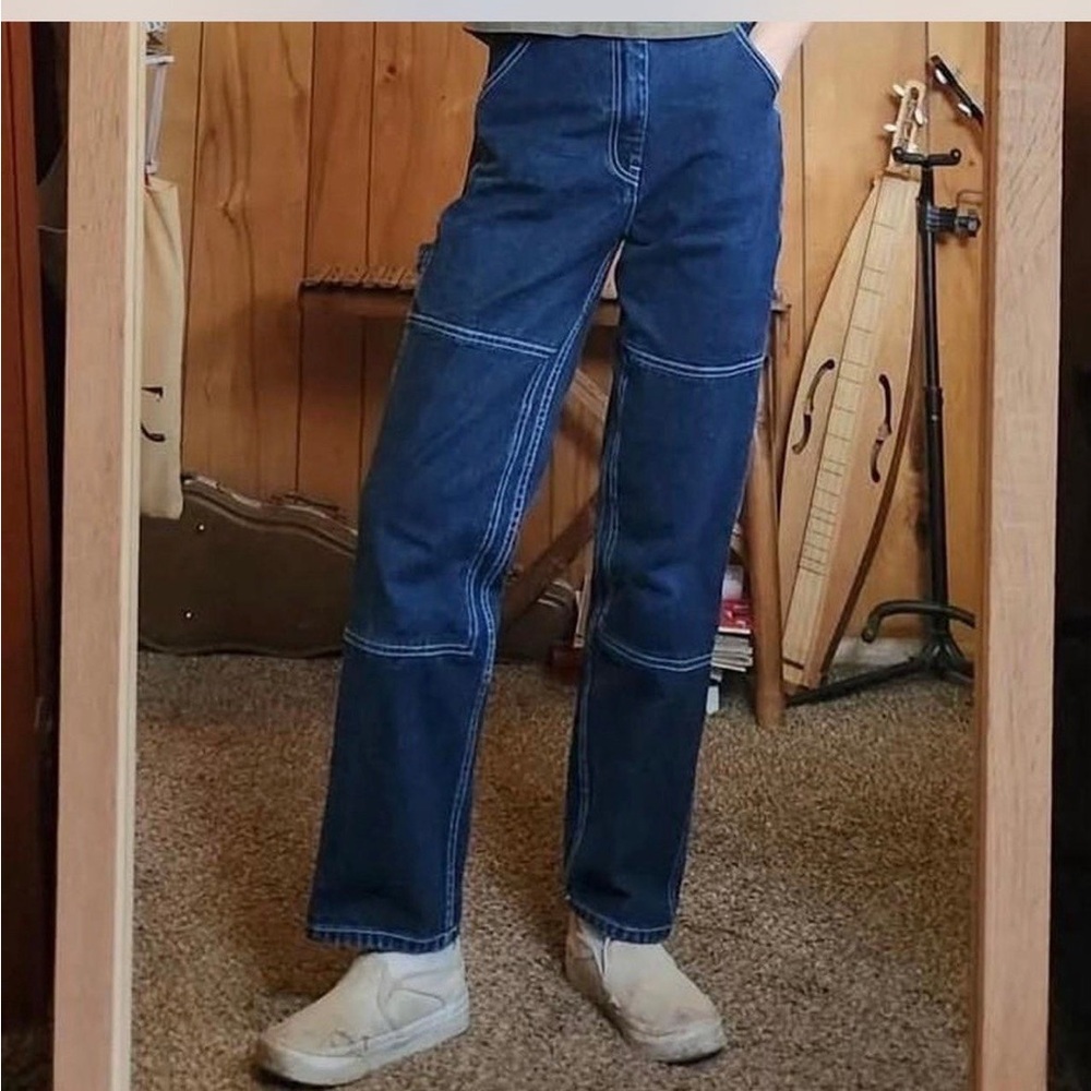 Double knee jeans